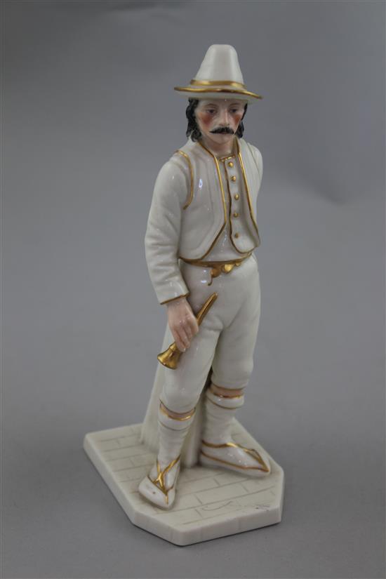 A Royal Worcester figure of The Italian, 18cm